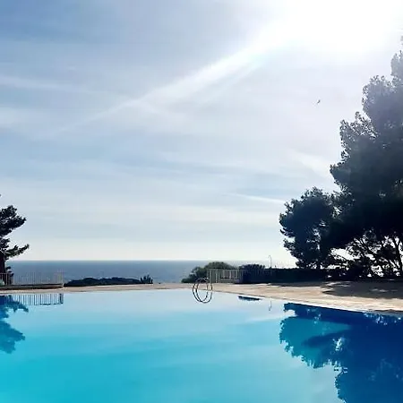 Superbe Studio Vue Mer - Plage, Piscine Et Tennis Prive *