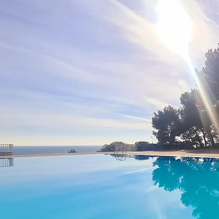 Superbe Studio Vue Mer - Plage, Piscine Et Tennis Prive * Bandol
